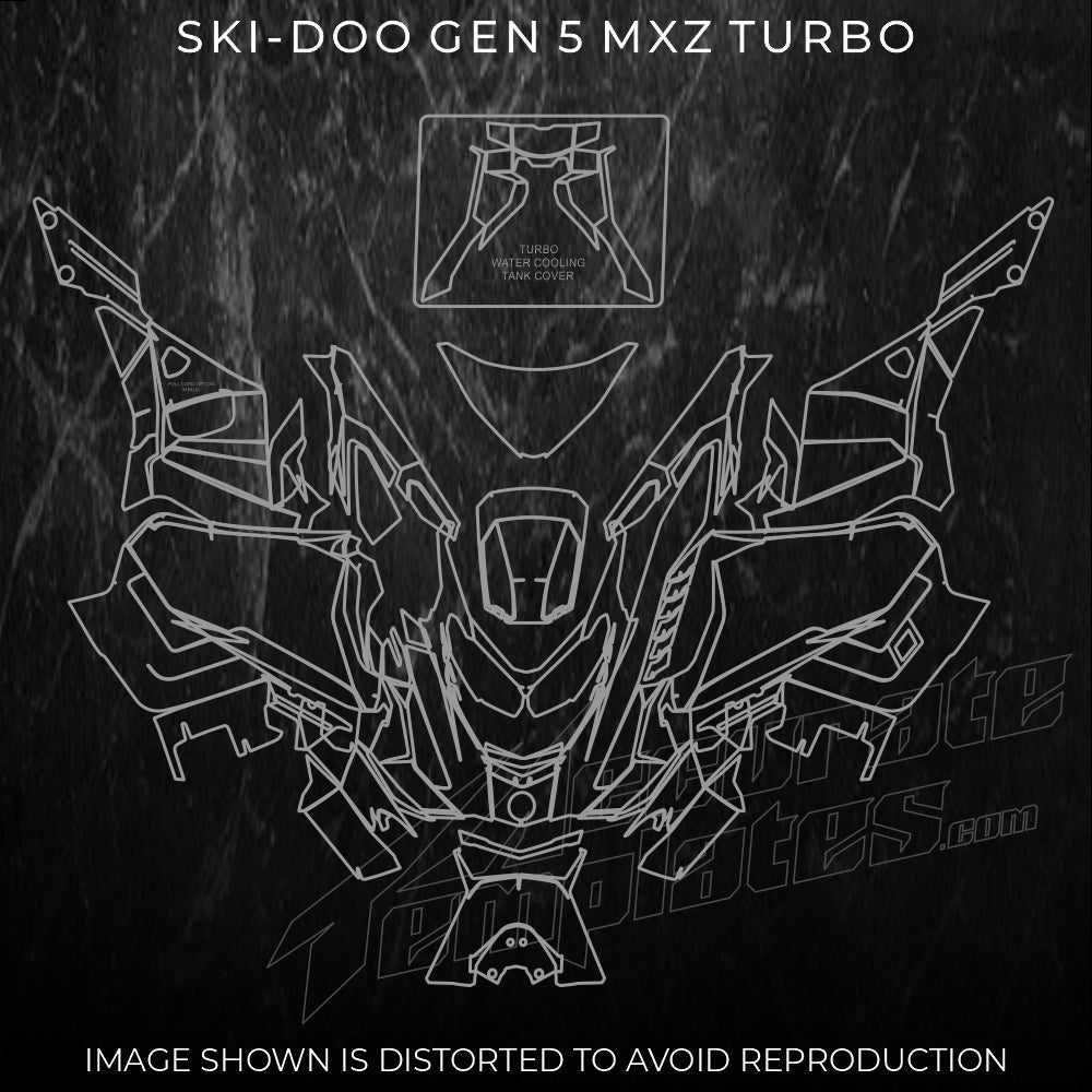 SKI-DOO GEN 5 MXZ 2023-2025 & RENEGADE 2023 – Accurate Templates