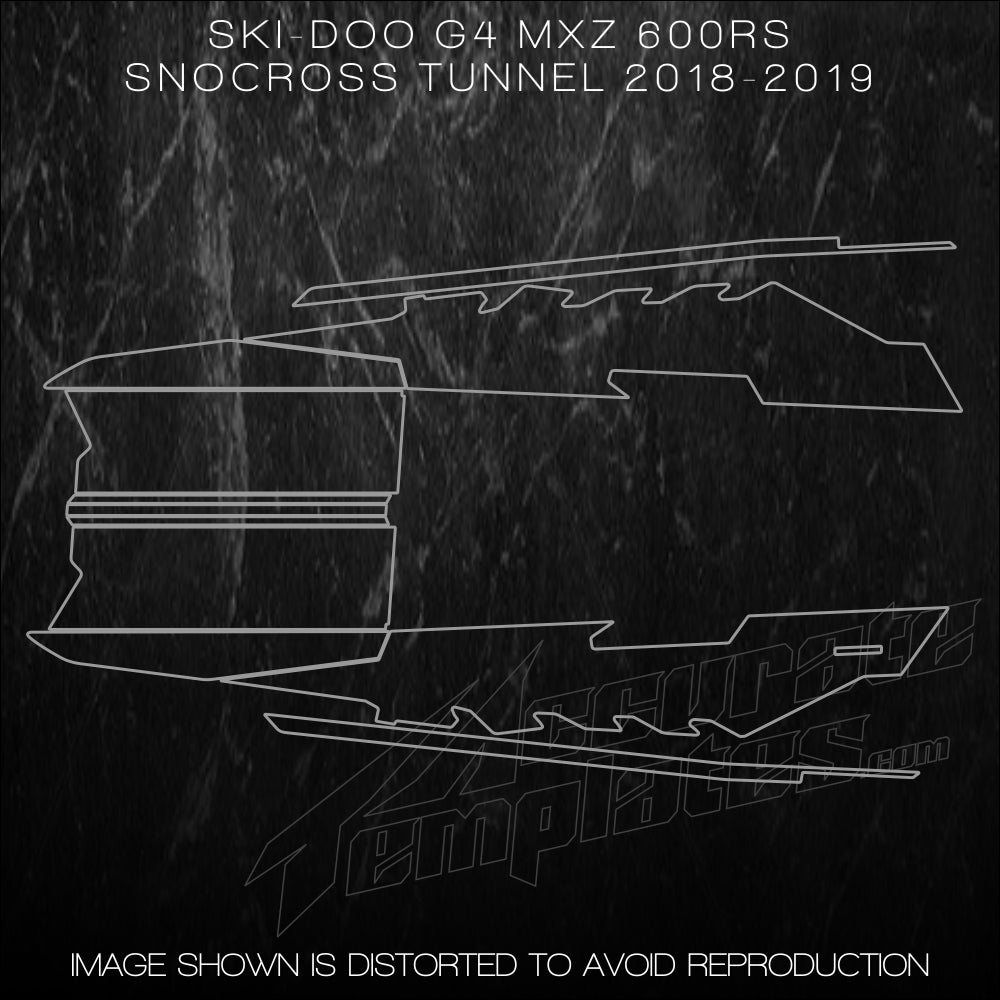 SKI-DOO G4 MXZ 600RS SNOCROSS TUNNEL – Accurate Templates
