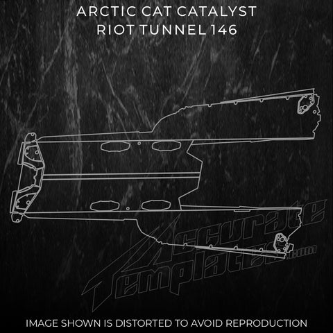 ARCTIC CAT CATALYST TUNNEL 146 TEMPLATES RIOT