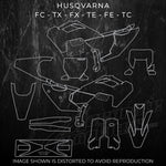 HUSQVARNA FC TC FE TE TX FX Templates