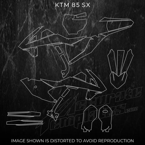KTM 85sx 2018 2024 Templates