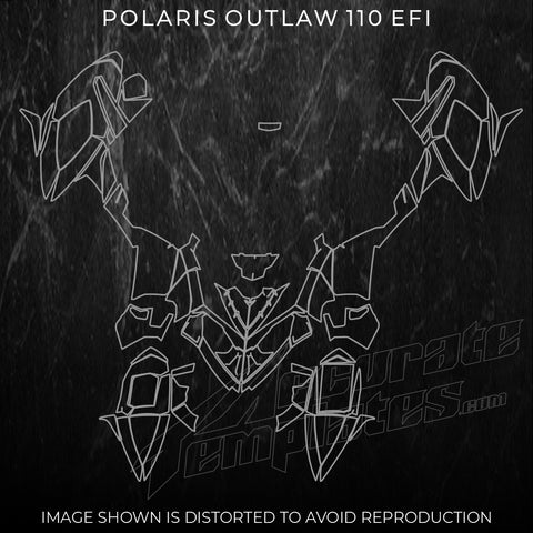 POLARIS OUTLAW 110 EFI TEMPLATES