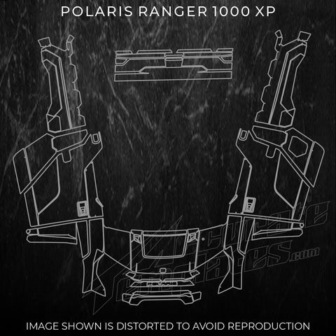 Polaris Ranger 1000 XP Templates 2024