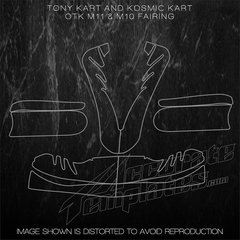 OTK TONY KART M11 Templates Kosmic