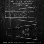 Arctic Cat Blast Yamaha SXVenom 146 Tunnel Templates
