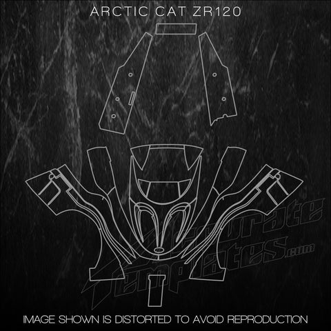 ARCTIC CAT ZR120 Z120 Templates