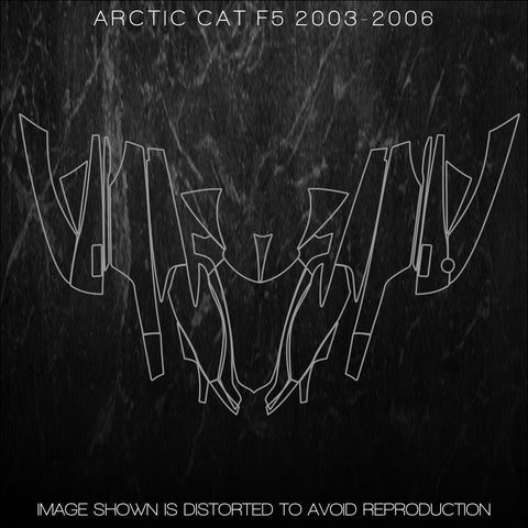 Arctic Cat F7 F5 Sled Snowmobile Templates Graphics