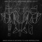 Arctic Cat Sled Snowmobile Templates M8 2012 2013 2014 2015 2016 2017