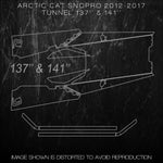 Arctic Cat Snowmobile Tunnel Templates 137 141