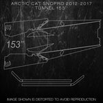 Arctic Cat Snowmobile Tunnel Templates 153