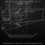 Arctic Cat Snowmobile Tunnel Templates 153