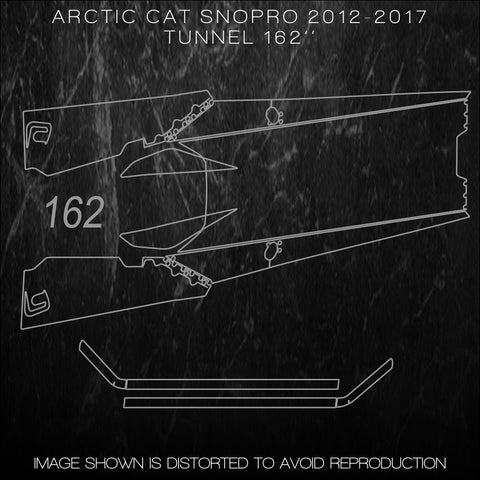 Arctic Cat Snowmobile Tunnel Templates 162