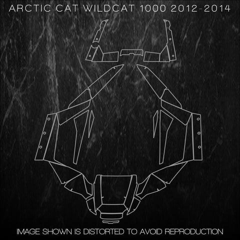 Arctic Cat Side By Side Wild Cat Wildcat Templates SXS 