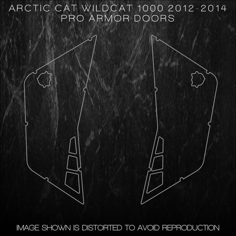Arctic Cat Side By Side Wild Cat Wildcat Templates SXS 