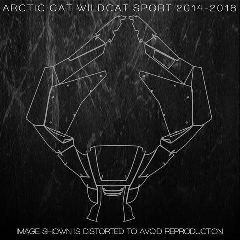 Arctic Cat Side By Side Wild Cat Wildcat Sport Templates SXS 