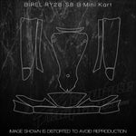 BIREL RY28-S8-B Templates Mini Kart Cadet