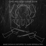 CanAM BRP ATV TEMPLATES DS90 DS 90 2008 2009 2010 2011 2012 2013 2014 2015 2016 2017 2018
