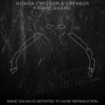 HONDA CRF450R CRF 450R Frame Guard Template
