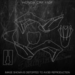 HONDA CRF110F CRF 110F CRF 110 F Templates 2019 2020 2021 2022