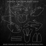 HONDA CRF150R 2007 2008 2009 2010 2011 2012 CRF 150R 150 Templates