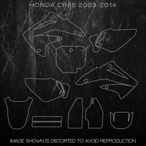 HONDA CR85 2003-2014 CR 85 2004 2005 2006 2007 2008 2009 2010 2011 2012 2013