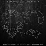Ktm atv templates 450sx 450 525 sx cx 