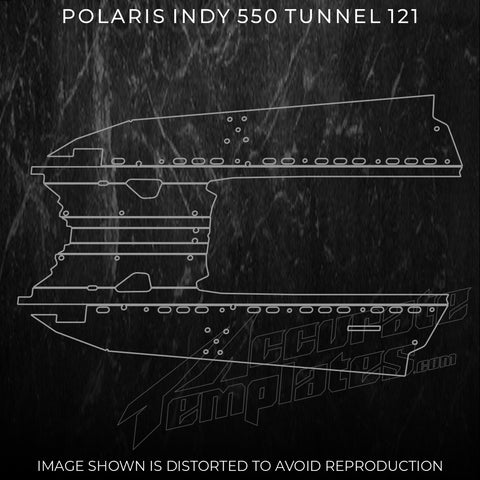 POLARIS INDY 550 TUNNEL 121 Template