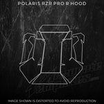 POLARIS RZR PRO R TEMPLATES 2022 2023 HOOD