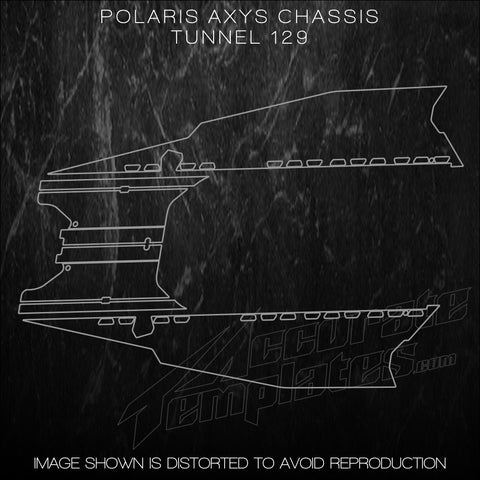 POLARIS INDY AXYS CHASSIS TUNNEL 128 - 129