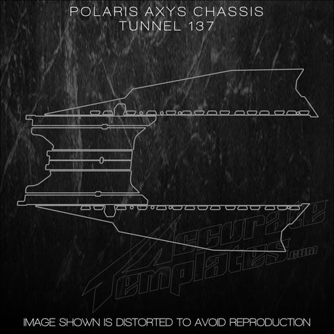 POLARIS INDY AXYS CHASSIS TUNNEL 137
