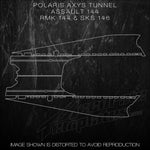 POLARIS AXYS CHASSIS TUNNEL 144 - 146 ASSAULT RMK SKS SWITCHBACK SP