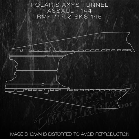 POLARIS AXYS CHASSIS TUNNEL 144 - 146 ASSAULT RMK SKS SWITCHBACK SP