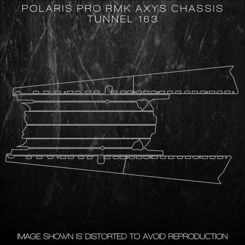 POLARIS PRO RMK AXYS CHASSIS TUNNEL 163