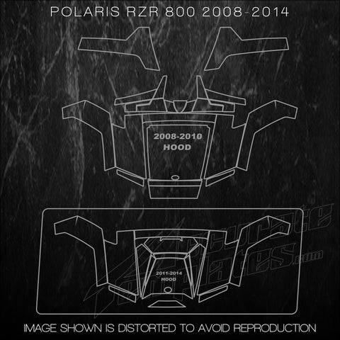 POLARIS RZR 800 2008 2009 2010 2011 2012 2013 2014 Templates