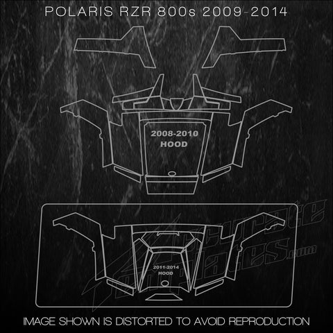 POLARIS RZR 800S 800 s 2009 2010 2011 2012 2013 2014 Templates