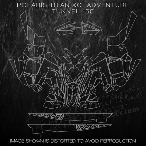 POLARIS TITAN XC, ADVENTURE AXYS CHASSIS