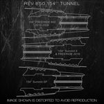 Ski-Doo Rev 850 Tunnel 154