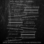Ski-Doo Rev 850 Tunnel 165