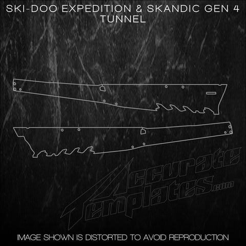 Skidoo Expedition & Skandic Tunnel Templates