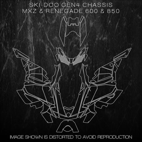 SKI-DOO GEN4 MXZ RENEGADE REV 850 600 Templates