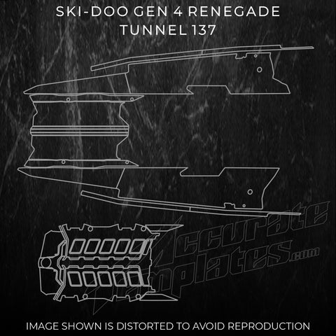 SKI-DOO GEN4 & GEN5 MXZ & RENEGADE TUNNEL 137