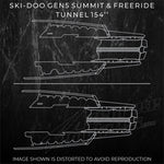 SKIDOO GEN 5 SUMMIT FREERIDE TUNNEL TEMPLATE 154