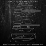 SKI-DOO REV XM & REV XS TUNNEL 137 Templates