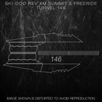 SKI-DOO REV XM TUNNEL 146