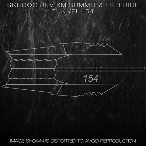 SKI-DOO REV XM TUNNEL 154