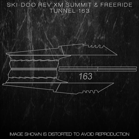 SKI-DOO REV XM TUNNEL 163 Templates