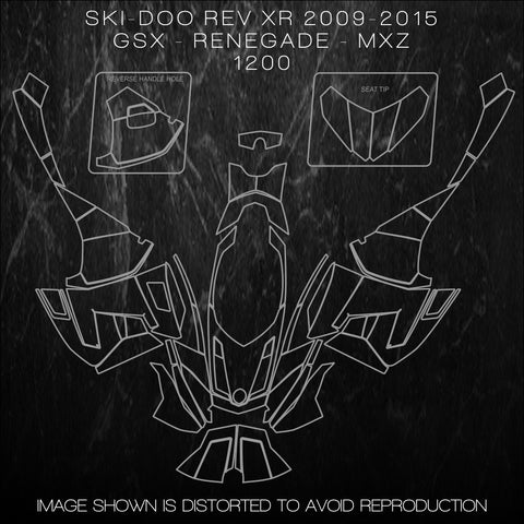 SKI-DOO REV XR 1200 Templates
