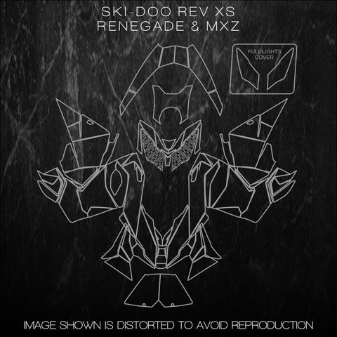 SKI-DOO REV XS RENEGADE & MXZ Templates