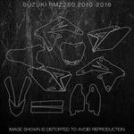 SUZUKI RMZ250 RMZ 250 2010 2011 2012 2013 2014 2015 2016 2017 2018 Templates